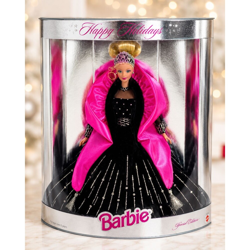 1998 Happy Holidays Barbie Special Edition Mattel New In Box Collector Doll NRFB